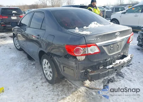 2012 Toyota Corolla Le z USA, uszkodzony, nr VIN 5YFBU4EE8CP024243